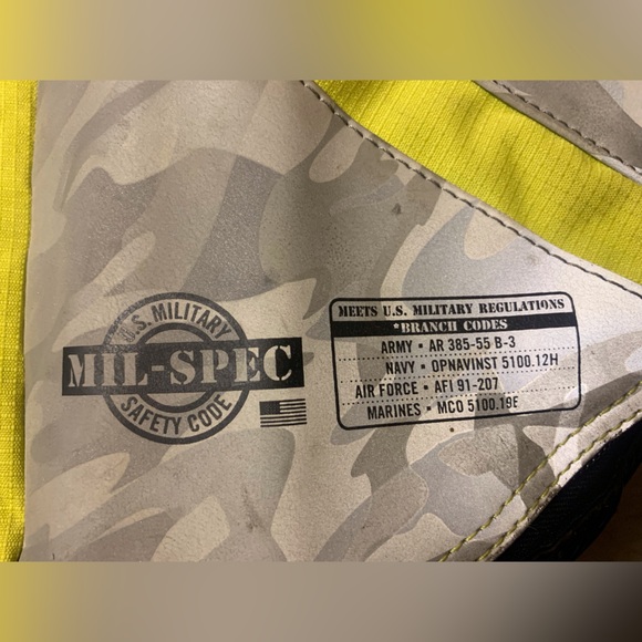 Icon Moto Mil-Spec Motorcycle Riding Backpack Bright Yellow - Picture 11 of 17